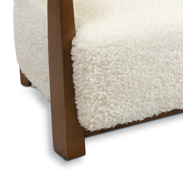 Sherpa Shearling Wool Chair
